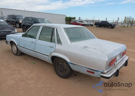 1983 Ford Fairmont Futura z USA, uszkodzony, nr VIN 1FABP36X7DK150794